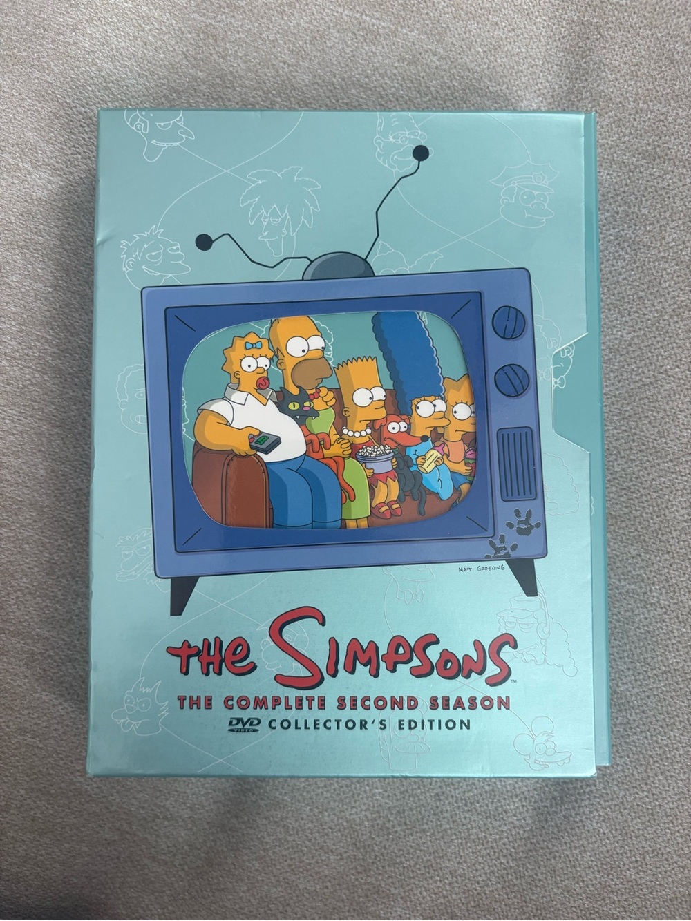 The Simpsons: Complete Second Season DVD Collector's Edition - Teal Box Set
